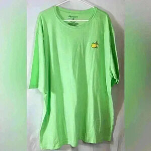 NWT ⛳️⛳️Masters Mint Green 2016 with Champions List on Back T-Shirt (Size XXL)